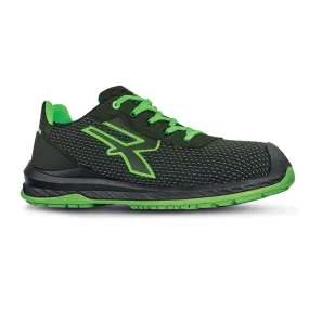 Ecological S3 Safety Shoes by U Power (Red Industry Green)