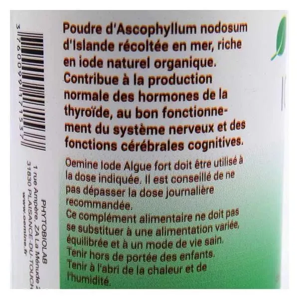 Oemine Iode Algue Fort 30g