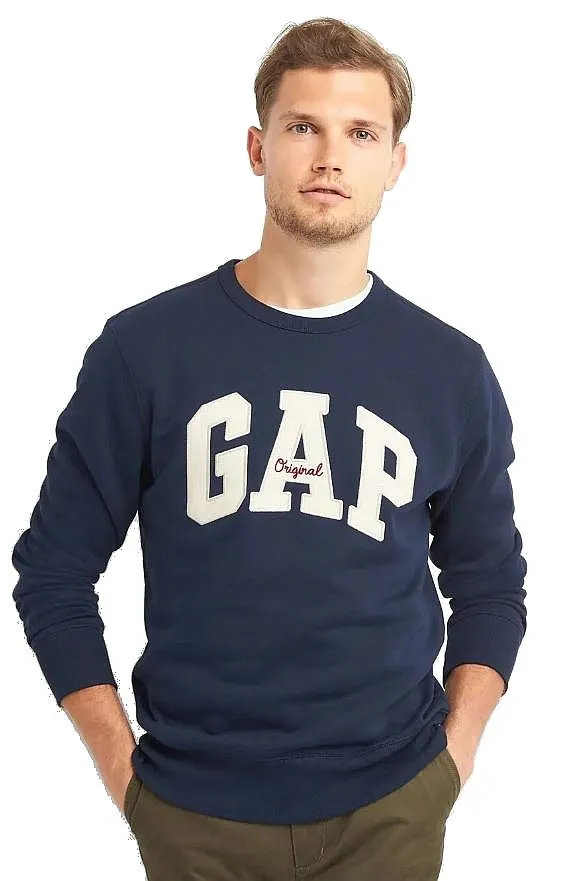 sweat-shirt GAP Original Arch Crew - Tapestry Navy - men´s